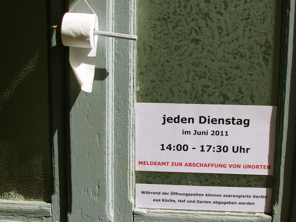 Stadtraumperformances: Unorte der Stadt Perleberg 2011